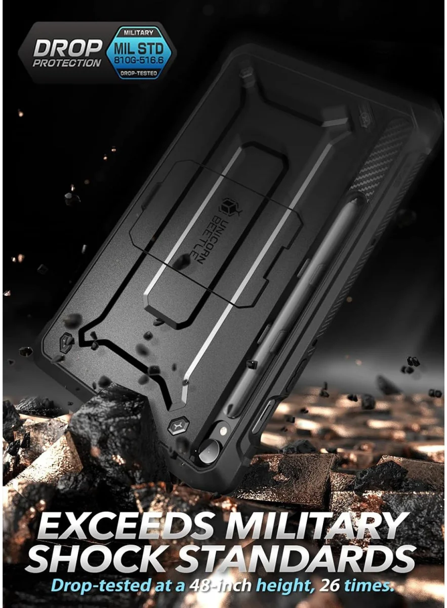 SUPCASE UB Pro Samsung Galaxy Tab S9 Hoes Full Protect Kickstand Zwart afbeelding 6