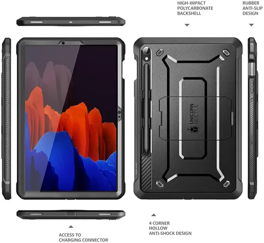 SUPCASE UB Pro Samsung Galaxy Tab S9 Hoes Full Protect Kickstand Zwart afbeelding 8