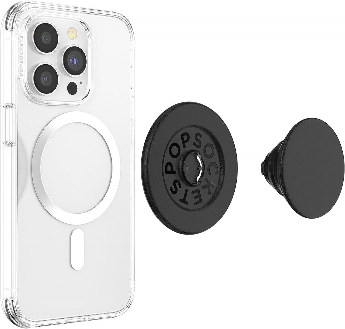 PopSockets PopGrip voor MagSafe Greep en Standaard Zwart afbeelding 4