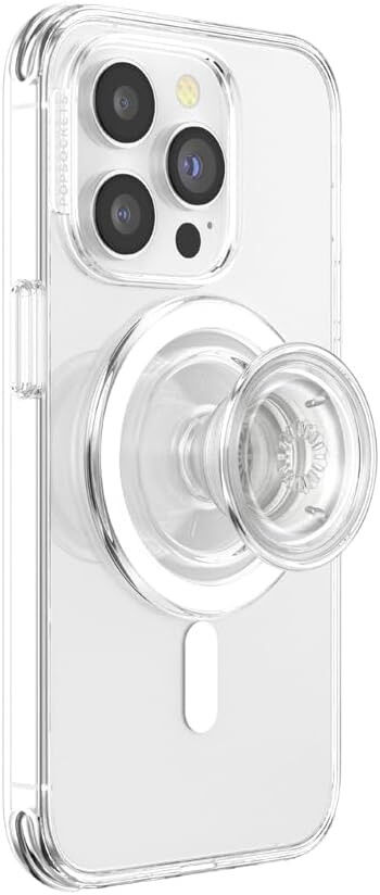 PopSockets PopGrip voor MagSafe Greep en Standaard Transparant afbeelding 2