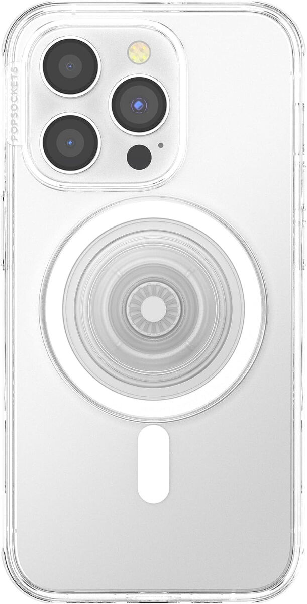 PopSockets PopGrip voor MagSafe Greep en Standaard Transparant afbeelding 3