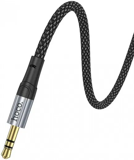 Hoco UPA26 Lightning naar 3.5mm Jack Audiokabel 1M Zwart afbeelding 2