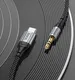 Hoco UPA26 USB-C naar 3.5mm Jack Audiokabel 1M Zwart afbeelding 6