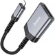 Hoco UA25 Apple Lightning Card Reader met SD/TF Kaartlezer Grijs afbeelding 2