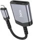 Hoco UA25 Apple Lightning Card Reader met SD/TF Kaartlezer Grijs afbeelding 8