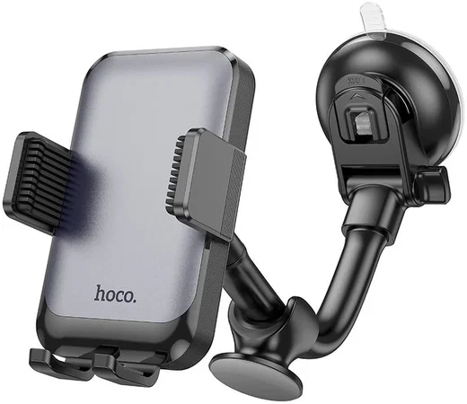 Hoco H27 360° Verstelbare Raam / Dashboard Telefoonhouder Auto Zwart afbeelding 1