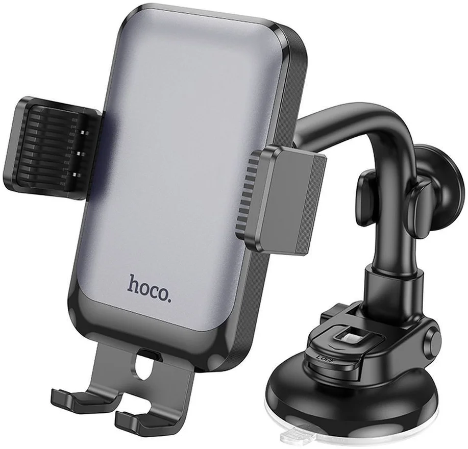 Hoco H27 360° Verstelbare Raam / Dashboard Telefoonhouder Auto Zwart afbeelding 6