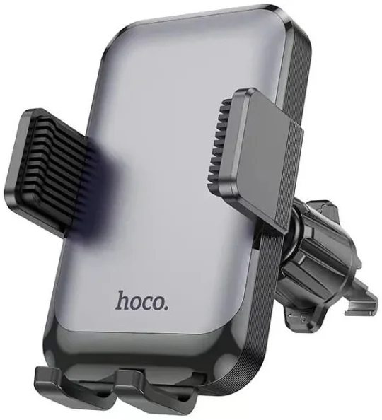 Hoco H26 360° Verstelbare Ventilatierooster Telefoonhouder Auto Zwart afbeelding 1