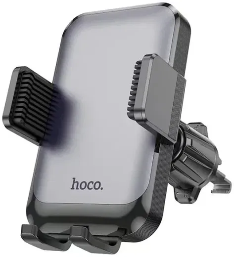 Hoco H26 360° Verstelbare Ventilatierooster Telefoonhouder Auto Zwart afbeelding 1