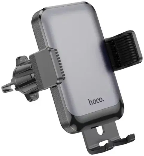 Hoco H26 360° Verstelbare Ventilatierooster Telefoonhouder Auto Zwart afbeelding 2