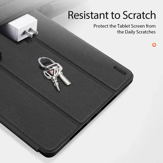 Dux Ducis Domo Xiaomi Pad 6 Max Hoes Tri-Fold Book Case Zwart afbeelding 11