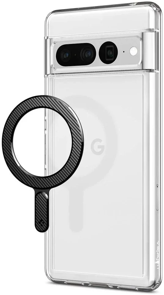 Spigen OneTap Magnetische Ring voor MagSafe Carbon afbeelding 2