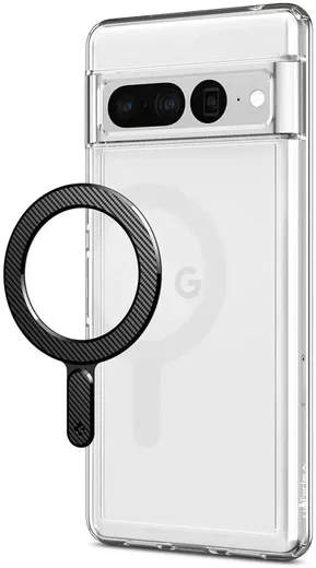 Spigen OneTap Magnetische Ring voor MagSafe Carbon afbeelding 2