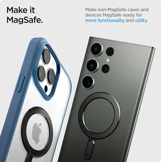 Spigen OneTap Magnetische Ring voor MagSafe Carbon afbeelding 9