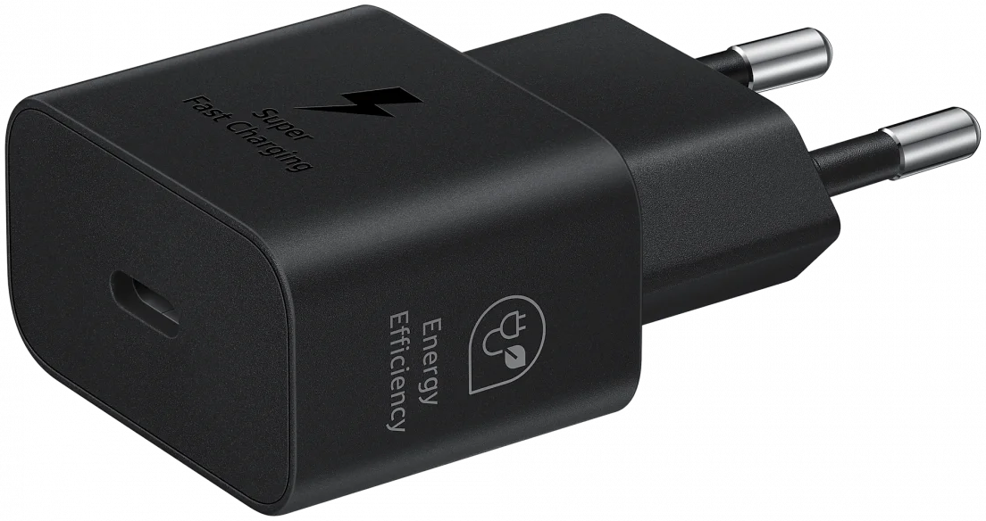 Originele Samsung 25W Efficiency Adapter met USB-C Kabel 1 Meter Zwart afbeelding 2