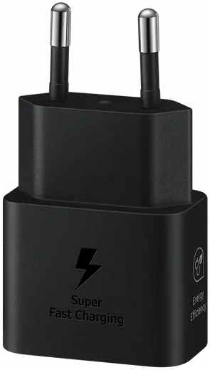 Originele Samsung 25W Efficiency Adapter met USB-C Kabel 1 Meter Zwart afbeelding 4