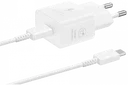 Originele Samsung 25W Efficiency Adapter met USB-C Kabel 1 Meter Wit