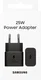 Originele Samsung 25W Energy Efficiency USB-C Power Adapter Zwart afbeelding 6