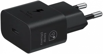 Originele Samsung 25W Energy Efficiency USB-C Power Adapter Zwart