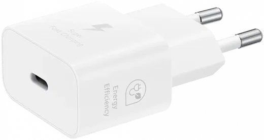 Originele Samsung 25W Energy Efficiency USB-C Power Adapter Wit afbeelding 1