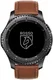 Rosso Deluxe Universeel Smartwatch/Horloge Bandje 18MM Echt Leer Bruin afbeelding 2