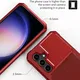 Samsung Galaxy S23 FE 3 in 1 Back Cover Portemonnee Hoesje Rood afbeelding 6
