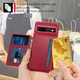Google Pixel 7a 3 in 1 Back Cover Portemonnee Hoesje Rood afbeelding 6