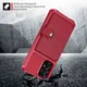 Samsung Galaxy A53 3 in 1 Back Cover Portemonnee Hoesje Rood afbeelding 6
