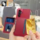 Samsung Galaxy A54 3 in 1 Back Cover Portemonnee Hoesje Rood afbeelding 6