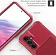 Samsung Galaxy A54 3 in 1 Back Cover Portemonnee Hoesje Rood afbeelding 9