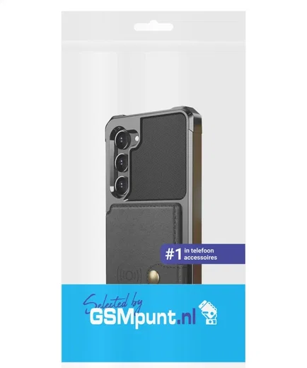 Samsung S23 Plus 3 in 1 Back Cover Portemonnee Hoesje Rood afbeelding 8