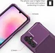 Samsung Galaxy A25 3 in 1 Back Cover Portemonnee Hoesje Paars afbeelding 9