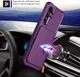 Samsung Galaxy A34 3 in 1 Back Cover Portemonnee Hoesje Paars afbeelding 5