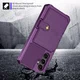 Samsung Galaxy A34 3 in 1 Back Cover Portemonnee Hoesje Paars afbeelding 7