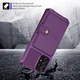 Samsung Galaxy A52 / A52S 3 in 1 Back Cover Portemonnee Hoesje Paars afbeelding 8