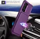 Samsung Galaxy A53 3 in 1 Back Cover Portemonnee Hoesje Paars afbeelding 4