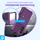 Samsung Galaxy A54 3 in 1 Back Cover Portemonnee Hoesje Paars afbeelding 6