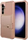 Samsung Galaxy S23 FE 3 in 1 Back Cover Portemonnee Hoesje Roze afbeelding 2