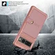 Google Pixel 7 Pro 3 in 1 Back Cover Portemonnee Hoesje Roze afbeelding 6