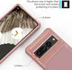 Google Pixel 7 Pro 3 in 1 Back Cover Portemonnee Hoesje Roze afbeelding 9