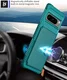 Google Pixel 8 Pro 3 in 1 Back Cover Portemonnee Hoesje Groen afbeelding 5