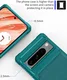 Google Pixel 8 Pro 3 in 1 Back Cover Portemonnee Hoesje Groen afbeelding 8