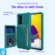 Samsung Galaxy A52 / A52S 3 in 1 Back Cover Portemonnee Hoesje Groen afbeelding 2