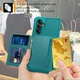 Samsung Galaxy A54 3 in 1 Back Cover Portemonnee Hoesje Groen afbeelding 6