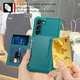 Samsung S23 Plus 3 in 1 Back Cover Portemonnee Hoesje Groen afbeelding 6