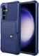 Samsung Galaxy S23 FE 3 in 1 Back Cover Portemonnee Hoesje Donkerblauw afbeelding 2