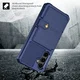 Samsung Galaxy S23 FE 3 in 1 Back Cover Portemonnee Hoesje Donkerblauw afbeelding 7