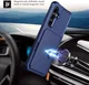 Samsung Galaxy S23 FE 3 in 1 Back Cover Portemonnee Hoesje Donkerblauw afbeelding 4
