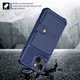 Apple iPhone 15 3 in 1 Back Cover Portemonnee Hoesje Donkerblauw afbeelding 8