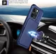Apple iPhone 15 Pro 3 in 1 Back Cover Portemonnee Hoesje Donkerblauw afbeelding 5